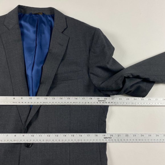 Brooks Brothers Regent Fit Blazer Sport Coat Men's 42L Fits 40 L Gray Barberis - Picture 9 of 15